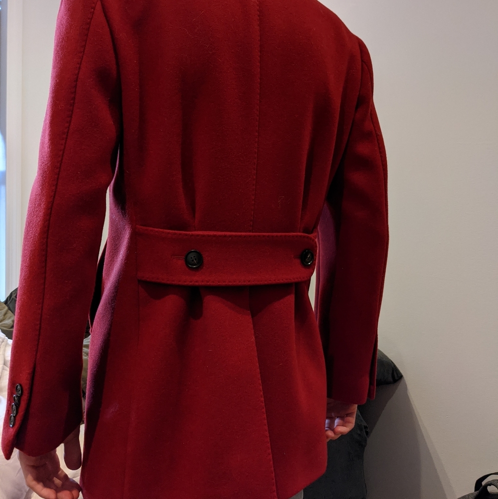 Offers! 🎉 Warm red peacoat - Picture 5 of 5